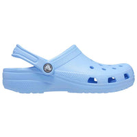 classic clog sandals in light blue